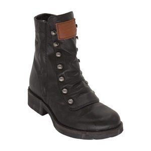 Bernie Mev Womens FM Zip Fashion Boot, Black, Size 5.5 - 6